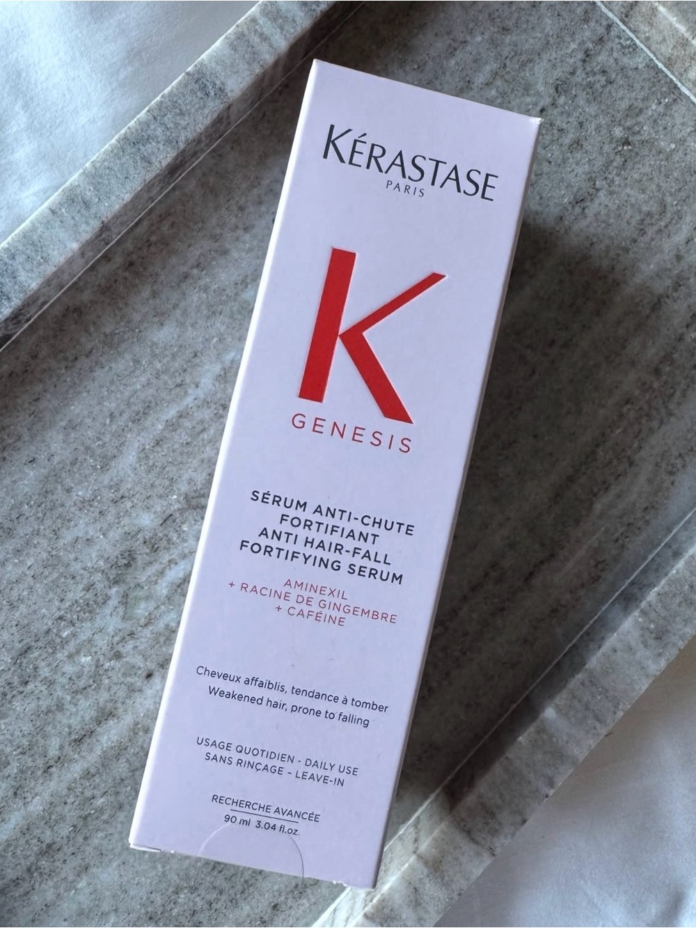 Genesis Anti-Hair-Fall Fortifying Serum - White/Red